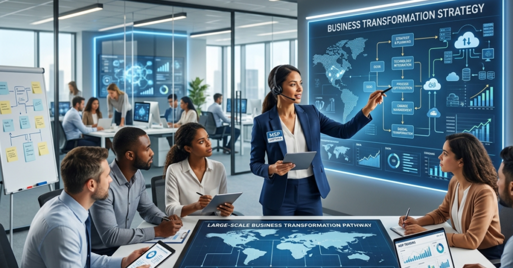 How MSP Training Prepares Professionals for Large-Scale Business Transformation