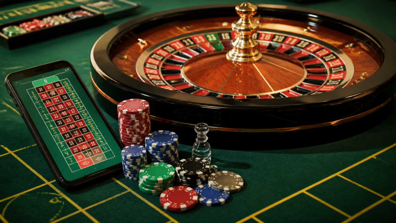 Online Betting Singapore: What Players Should Consider Casino betting setup with smartphone odds and chips