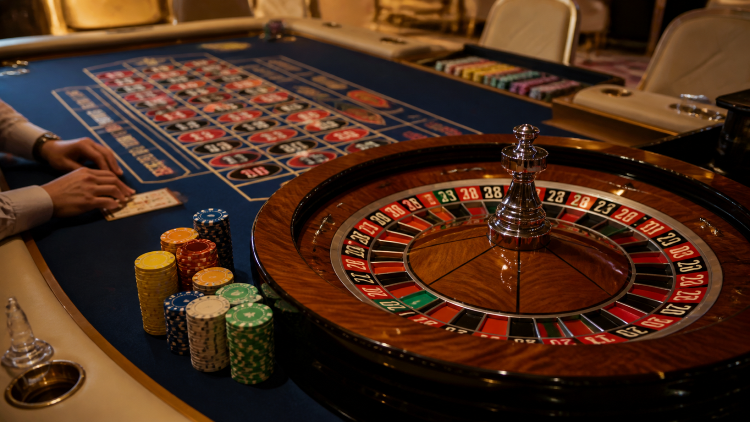 Singapore betting sites: What Players Should Evaluate Casino roulette table with chips and betting slip